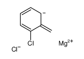 Chloro[(2-chlorophenyl)methyl]magnesium Structure