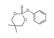 5,5-dimethyl-2-phenoxy-2-sulfanylidene-1,3,2λ5-dioxaphosphinane Structure