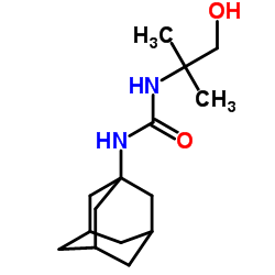 1-Adamantan-1-yl-3-(1-hydroxy-2-methyl-2-propanyl)urea Structure