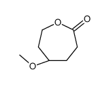 (5S)-5-methoxyoxepan-2-one结构式