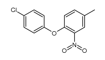 (4-chloro-phenyl)-(4-methyl-2-nitro-phenyl)-ether Structure