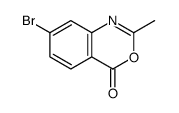 7-Bromo-2-methyl-4H-3,1-benzoxazin-4-one结构式