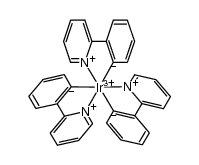 (OC-6-21)-Tris[2-(2-pyridinyl-κN)phenyl-κC]iridium Structure
