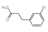 4-(3-溴苯基)-丁烷-2-酮结构式