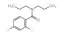 2,4-dichloro-N,N-dipropyl-benzamide Structure