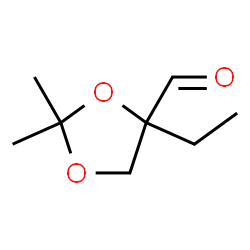 1,3-Dioxolane-4-carboxaldehyde, 4-ethyl-2,2-dimethyl- (9CI) picture
