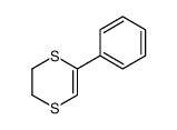 5-phenyl-2,3-dihydro-1,4-dithiine结构式