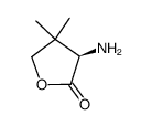 2(3H)-Furanone,3-aminodihydro-4,4-dimethyl-,(3R)-(9CI) picture