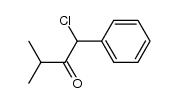1-chloro-3-methyl-1-phenyl-2-butanone结构式
