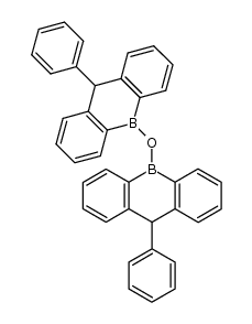 10,10'-diphenyl-5,10,5',10'-tetrahydro-5,5'-oxy-bis-dibenzo[b,e]borinine Structure