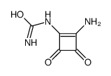 (9CI)-(2-氨基-3,4-二氧代-1-环丁-1-基)-脲结构式