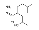 2-(2-hydroxypropyl)-5-methylhexanehydrazide结构式