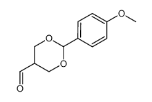 2-(4-methoxyphenyl)-[1,3]dioxan-5-carbaldehyde结构式