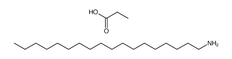 octadecylamine, propionate结构式