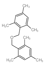 1,3,5-trimethyl-2-[(2,4,6-trimethylphenyl)methoxymethyl]benzene structure