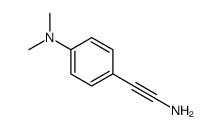 4-(2-aminoethynyl)-N,N-dimethylaniline结构式