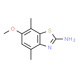 2-Benzothiazolamine,6-methoxy-4,7-dimethyl-(9CI) picture