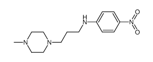 N-(3-(4-methylpiperazin-1-yl)propyl)-4-nitrobenzenamine Structure