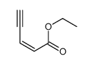 ethyl pent-2-en-4-ynoate Structure