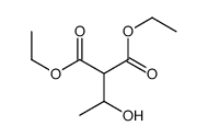 diethyl 2-(1-hydroxyethyl)propanedioate Structure