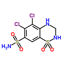 5-Chloro-3, 4-dihydro-2H-1, 2,4-benzothiazide-7-sulfonamide-1,1-dioxide图片