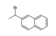 2-(1-bromoethyl)naphthalene Structure