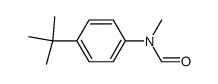 N-(4-t-butylphenyl)-N-methylformamide结构式