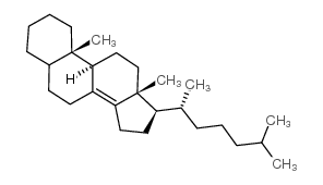 CHOLEST-8(14)-ENE structure