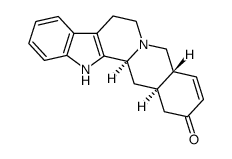 18,19-Didehydroyohimban-17-one Structure