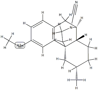 3-Methoxy-6α-methylmorphinan-17-carbonitrile picture