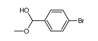 (4-bromophenyl)(methoxy)methanol结构式