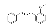 1-Methoxy-2-(3-phenyl-2-propenyl)benzene structure