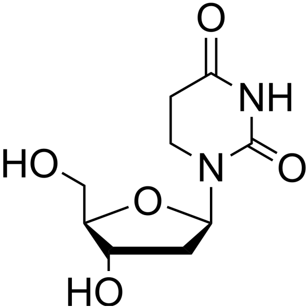 5,6-二氢脱氧尿苷结构式