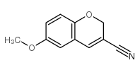 6-methoxy-2h-chromene-3-carbonitrile structure