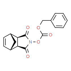 4,7-Methano-1H-isoindole-1,3(2H)-dione, 3a,4,7,7a-tetrahydro-2-(((phen ylmethoxy)carbonyl)oxy)-, (3aR,4R,7S,7aS)-rel-结构式