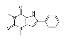 1,3-dimethyl-6-phenylpyrrolo[3,2-d]pyrimidine-2,4(1H,3H)-dione Structure