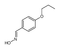 N-[(4-propoxyphenyl)methylidene]hydroxylamine Structure