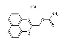 (2-perimidyl)methyl carbamate hydrochloride结构式