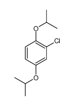 2-chloro-1,4-bis(1-methylethoxy)benzene Structure