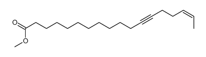 methyl octadec-16-en-12-ynoate Structure