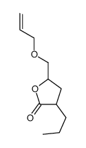 5-(prop-2-enoxymethyl)-3-propyloxolan-2-one Structure