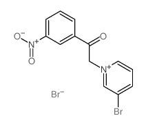 2-(5-bromopyridin-1-yl)-1-(3-nitrophenyl)ethanone结构式