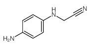 2-[(4-aminophenyl)amino]acetonitrile结构式