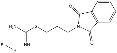 {[3-(1,3-dioxo-2,3-dihydro-1H-isoindol-2-yl)propyl]sulfanyl}methanimidamide hydrobromide picture