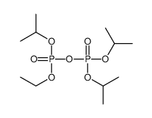 di(propan-2-yloxy)phosphoryl ethyl propan-2-yl phosphate Structure