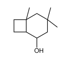 4,4,6-trimethylbicyclo[4.2.0]octan-2-ol Structure