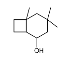 4,4,6-trimethylbicyclo[4.2.0]octan-2-ol structure