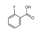2-Fluorobenzoic Acid-d4 Structure