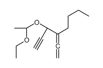 (3S)-4-ethenylidene-3-(1-ethoxyethoxy)oct-1-yne结构式