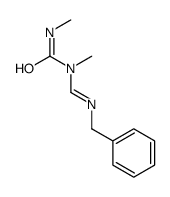 1-(benzyliminomethyl)-1,3-dimethylurea结构式